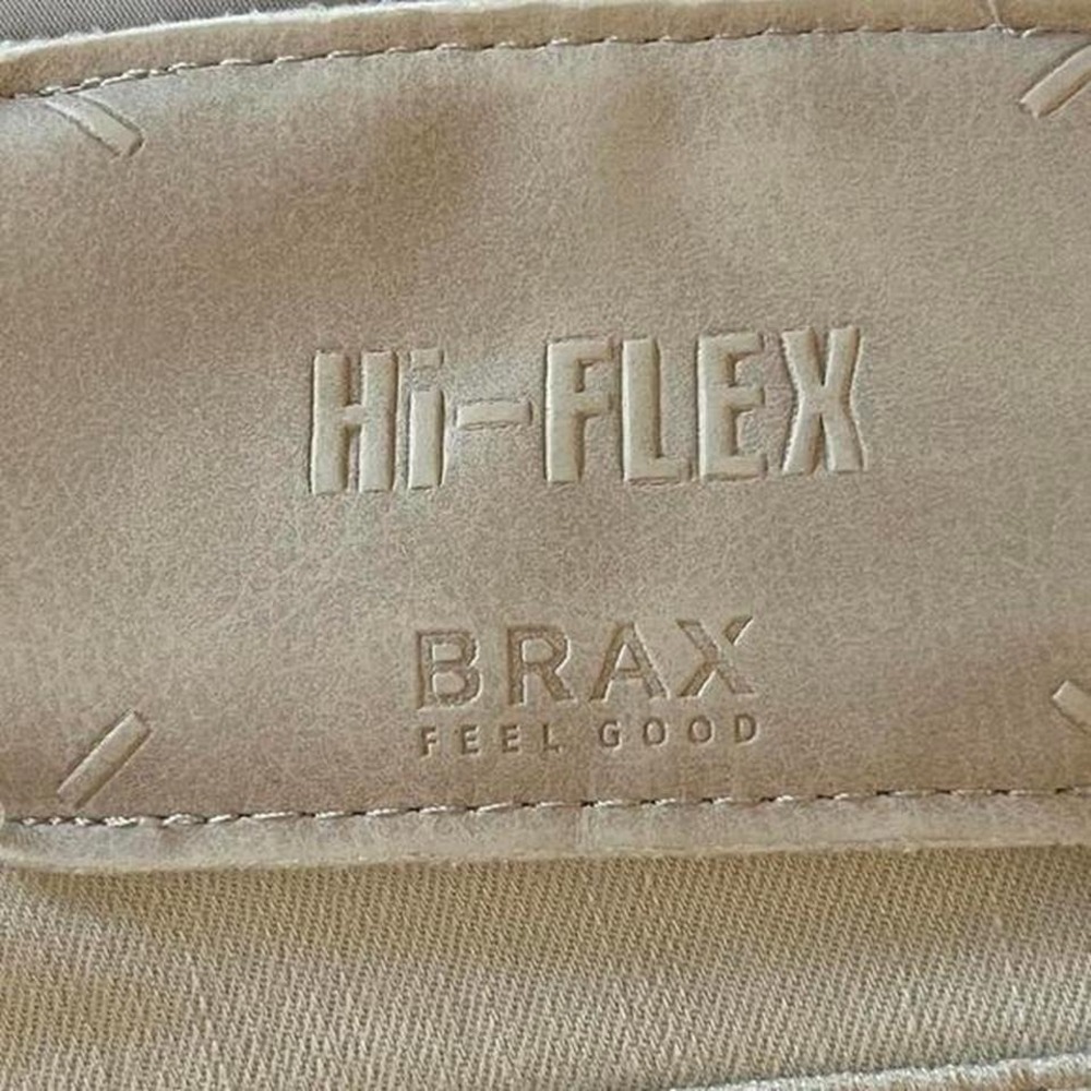 Brax men's trousers 40/34 Creme chuck modern Hi flex lightweight - Picture 4 of 8